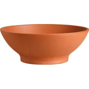 Deroma Ciotolone terrakotta virágtál, Ø 26 cm, a kertbe.