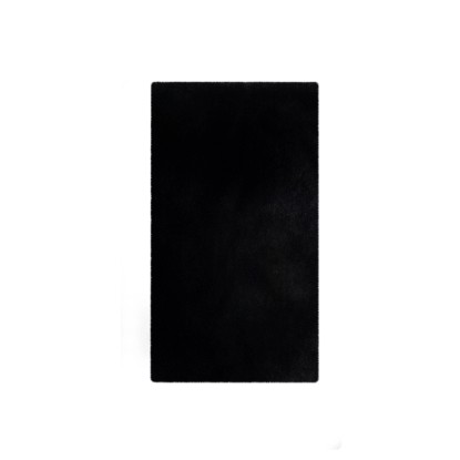 Lalee Heaven fürdőszobai szőnyeg 50 cm x 90 cm fekete