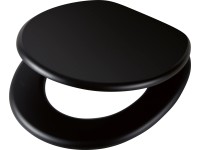 baliv WC-ülőke Ledesma leeresztő automatikával MDF fekete baliv WC-ülőke Ledesma leeresztő automatikával MDF fekete