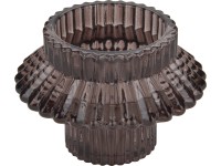 Midnight Mystery gyertyatartó 9 cm x 9 cm szürke Midnight Mystery gyertyatartó 9 cm x 9 cm szürke