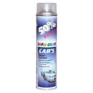 Dupli-Color Cars színtelen lakk spray 600ml, fényes és rozsdavédő.