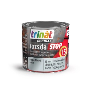 Doboz t.b.t. rozsdavédő festék, ezüstszínű, vas, acél, alumínium, réz felületekre.