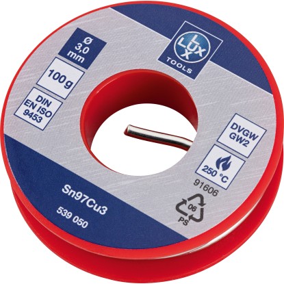 LUX szerelvényforrasztó 100 g 3 mm