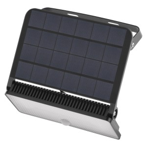 Emos SOLO LED napelemes reflektor, hordozható, mozgásérzékelő, 1600lm IP54