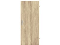 Lakkozott beltéri ajtólap Dori teli Fehér Tölgy 75 cm x 210 cm jobbos