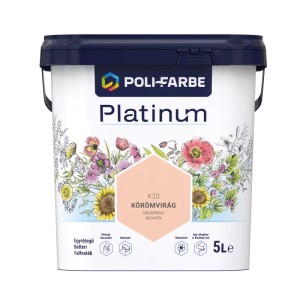 Poli - Farbe Platinum beltéri falfesték diszperziós K20 Körömvirág matt 5 l