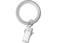 Függönykarikák csipeszekkel 10 db 19 mm matt ezüst Függönykarikák csipeszekkel 10 db 19 mm matt ezüst