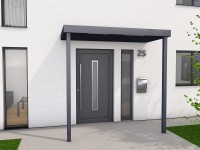 Gutta BS PLUS előtető antracit 2 oszlop és jobb lefolyó 200 cm x 90 cm Gutta BS PLUS előtető antracit 2 oszlop és jobb lefolyó 200 cm x 90 cm