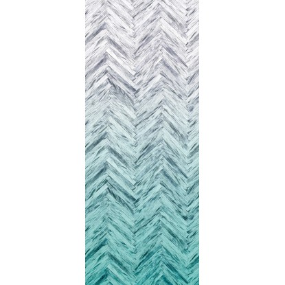 Komar vlies fotótapéta Herringbone Mint Panel 100 cm x 250 cm