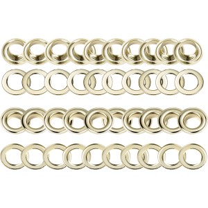 LUX Pótszemek Classic szorítófogóhoz, 10 pár, acéllemez, bronz.