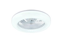 Reality Mora LED mennyezeti lámpa beépített ventilátorral távkapcsolóval