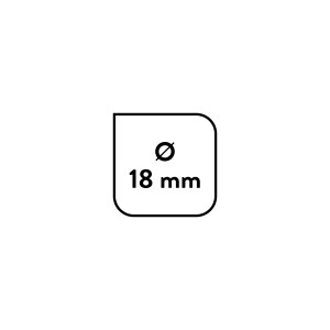 Szimbólumkép: Zuhanytartó zuhanyrúd Ø 18 mm.
