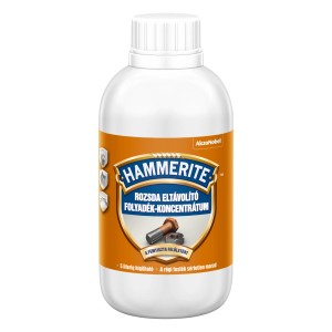Hammerite Rozsdaeltávolító Koncentrátum, 500ml-es flakon, zöld folyadék.