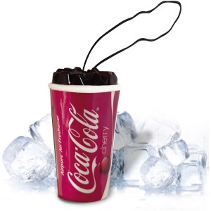 Airflair Coca Cola Cherry 3D pohár autó légfrissítő.