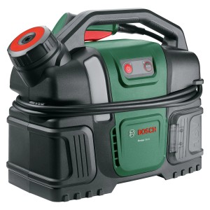 Bosch Fontus 18V-6 akkus kerékpártisztító akkumulátorral és töltővel.