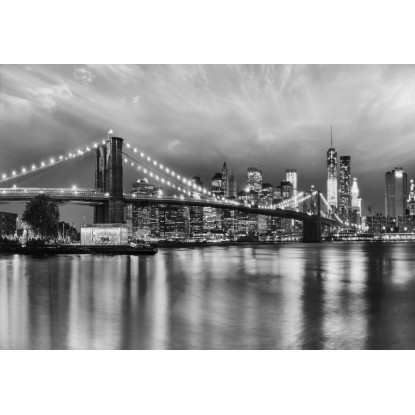 Komar fotótapéta Brooklyn B/W 368 x 254 cm