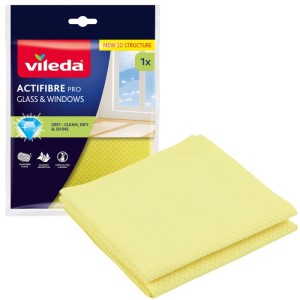 Vileda Actifibre Pro Glass & Windows törlőkendő