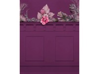 Komar fátyoltapéta Bold Baroness 200 cm x 250 cm lila
