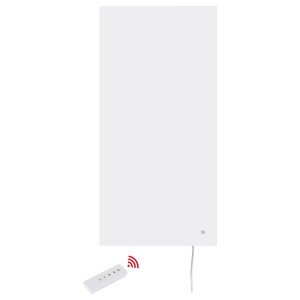 Fehér E2 Elektro fűtőpanel Infrae² Smart & Easy L 700 W távirányítóval.