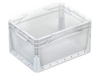 Eurobox - rendszer tömörfalú doboz fogantyúkkal 40 cm x 30 cm x 22 cm átlátszó Eurobox - rendszer tömörfalú doboz fogantyúkkal 40 cm x 30 cm x 22 cm átlátszó