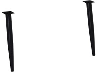 Maximus Tall fa láb 38 cm 2 db fekete