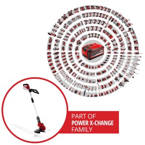 Einhell GE-CT 18 Li Solo akkus fűszegélynyíró: kerti szegélynyíró Power X-Change rendszerrel.