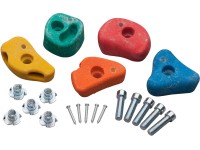 SwingKing mászókövek kicsi színes 2 lyukú 5 db SwingKing mászókövek kicsi színes 2 lyukú 5 db