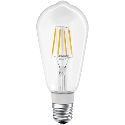 LEDVANCE SMART+ Bluetooth LED-lámpa klassz. Edison forma 5,5W E27 átl. filament