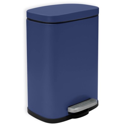 Spirella Akira szemetesvödör 5 l kék matt