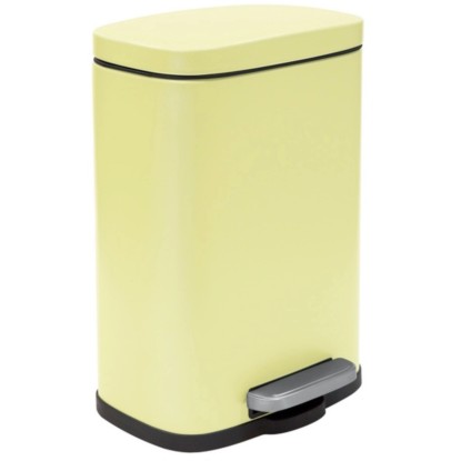 Spirella Akira szemetesvödör 5 l sárga matt