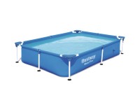 Bestway Andaman LITE szögletes fémvázas medence 221 x 150 x 43 cm