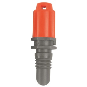Gardena Szórófej Micro-Drip-Systemhez keskeny területek öntözéséhez, narancssárga.