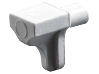 Polctartó 5mm fehér 20db Polctartó 5mm fehér 20db