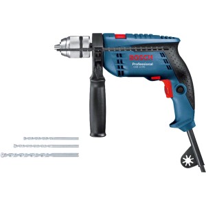 Bosch Professional GSB 13 RE ütvefúró (600 W) fúrókészlettel.