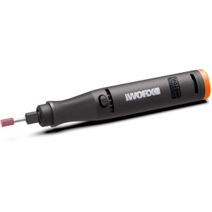Worx MakerX akkus multifunkciós szerszám WX739.9 csiszolófejjel, ideális csiszoláshoz, polírozáshoz és gravírozáshoz.