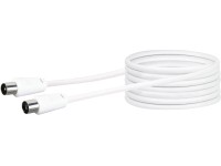 Schwaiger antenna-csatlakozókábel fehér 10 m