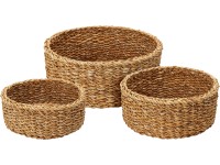 Kosárkészlet hínár 3 darab natúr