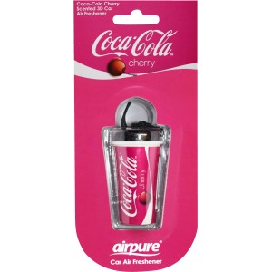 Airflair Coca Cola Cherry 3D pohár alakú légfrissítő autóba.