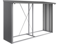 Biohort Woodstock 300 kandallófatartó polc kvarcszürke-metál 199 x 286 x 70 cm Biohort Woodstock 300 kandallófatartó polc kvarcszürke-metál 199 x 286 x 70 cm