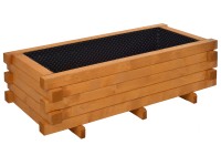 Gaspo Faak ültetőláda 42 cm x 140 cm x 70 cm vintage szürke