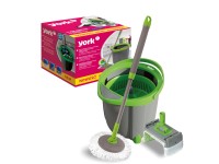 MOP SET 2 fej + nyél + vödör + csavaró Special Rotary