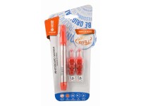 Táblafilc piros 2 db utántöltővel