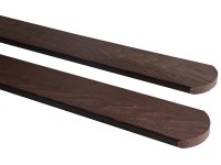 G - Guard WPC kerítésléc barna íves 71 mm x 11 mm x 1000 mm