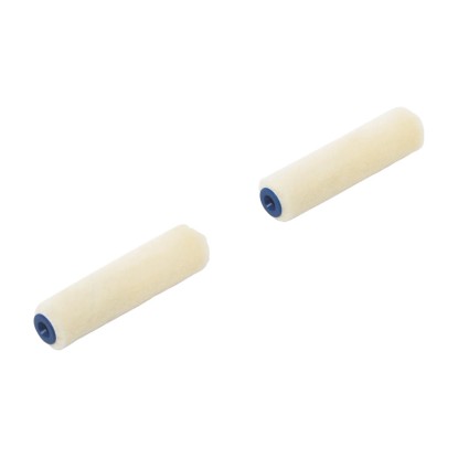 LUX-TOOLS velúrhenger, 10 cm, 2 db