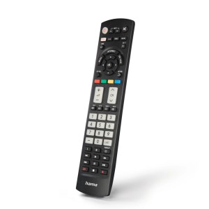 Fekete Hama univerzális távirányító TV-hez és multimédiás tartozékokhoz.