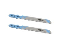 Dekopír fűrészlap készlet 2,5-6,0 mm fémhez 76 mm hossz 2 db