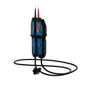 Bosch Professional GVT 1000-15 feszültségmérő villanyszerelőknek, kék/fekete.