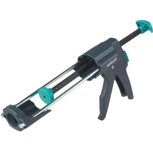 wolfcraft MG 600 Pro kinyomópisztoly szilikonhoz, akrilhoz és ragasztóhoz 310 ml-es patronokból.