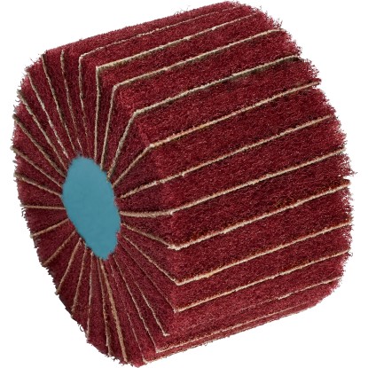 LUX Classic lamellás csiszolótárcsa fémekhez 80 mm 120-as szemcseméret