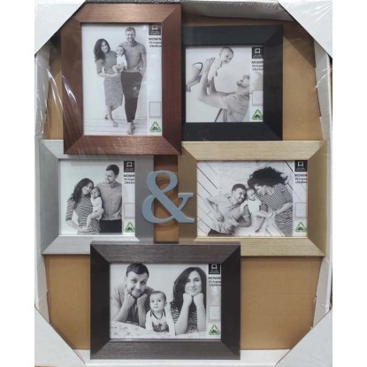 Fotókeret műanyag Momini kollázs 40 cm x 57 cm